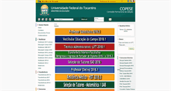 Desktop Screenshot of copese.uft.edu.br