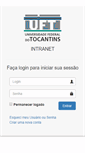 Mobile Screenshot of intranet.uft.edu.br
